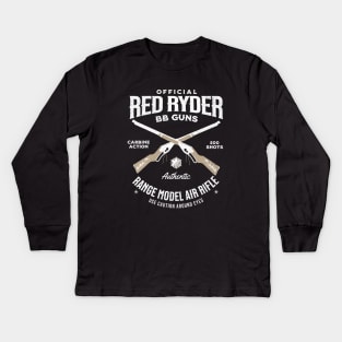 Official Red Ryder BB Guns - vintage logo Kids Long Sleeve T-Shirt